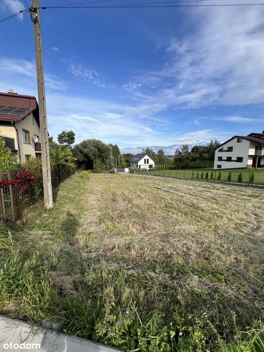 Działka 11 Ar W Ochojnie | Projekt Domu + Prawomocne Pozwolenie