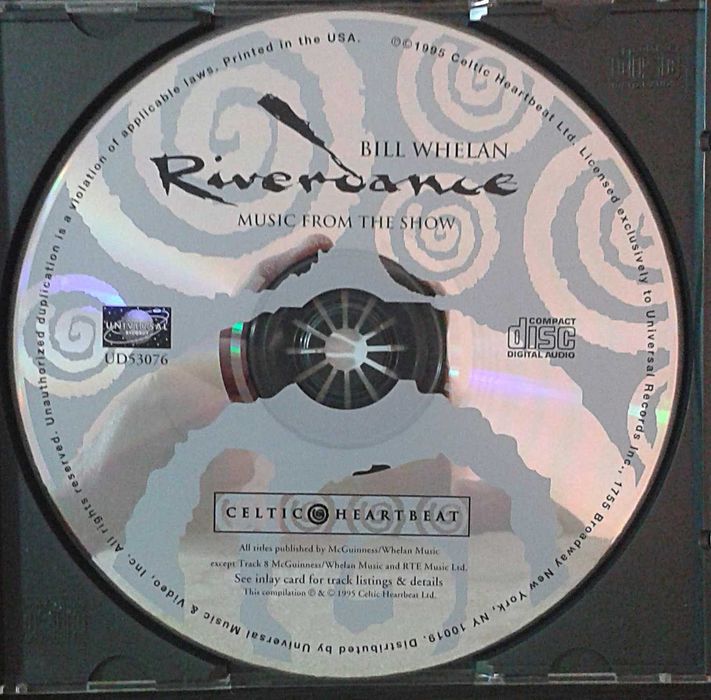 CD Riverdance. Bill Whelan. Irish Music From the Show.