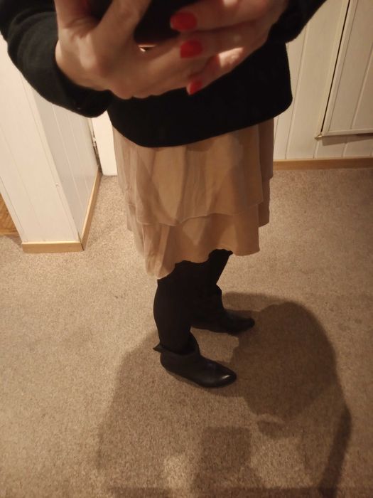 Botki kozaki damskie czarne skórzane Prima Moda