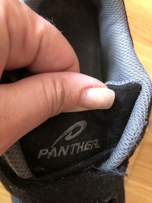 Кросівки чорні Panther розмір 43 красовки обувь взуття