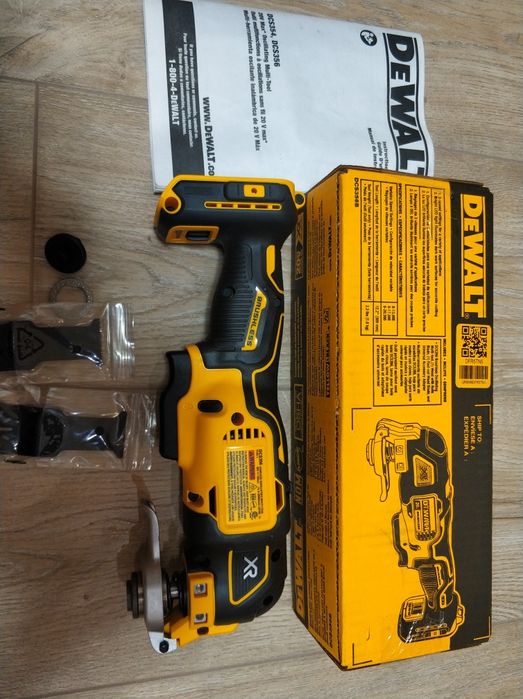 Мультитул реноватор DEWALT DCS356B 20V MAX бесщеточный 3-х скоростной