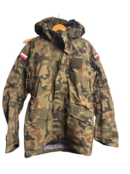 Kurtka wojskowa Goretex z ocieplaczem softshell 128Z MON M/R