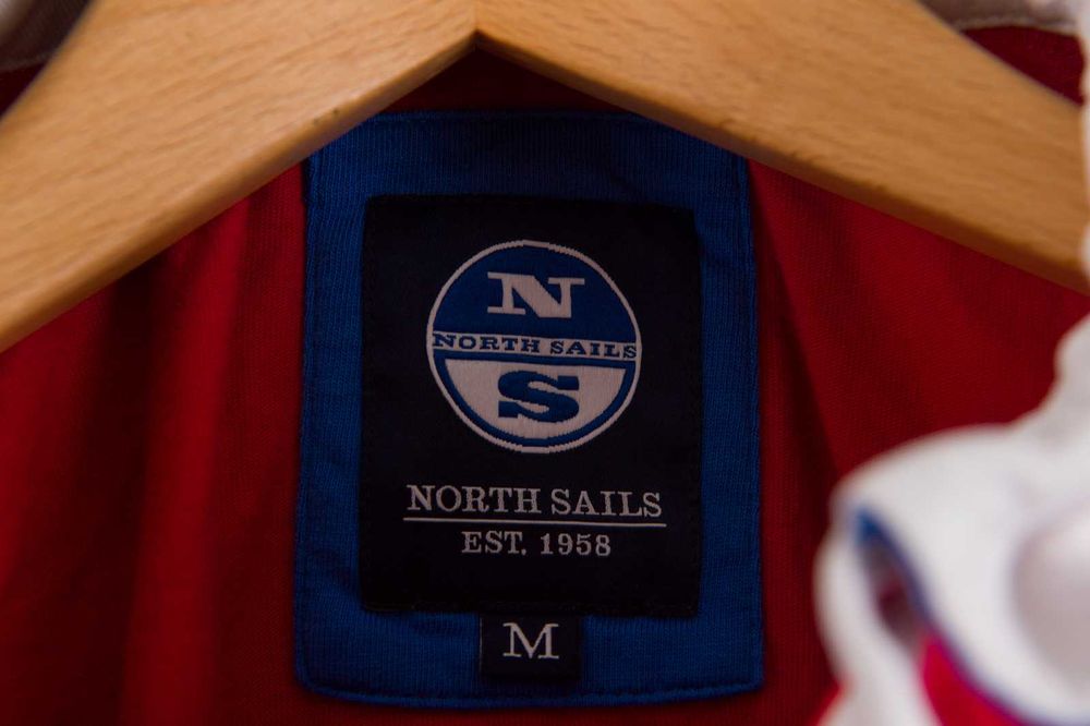 North Sails koszulka polo bawełniana casual M