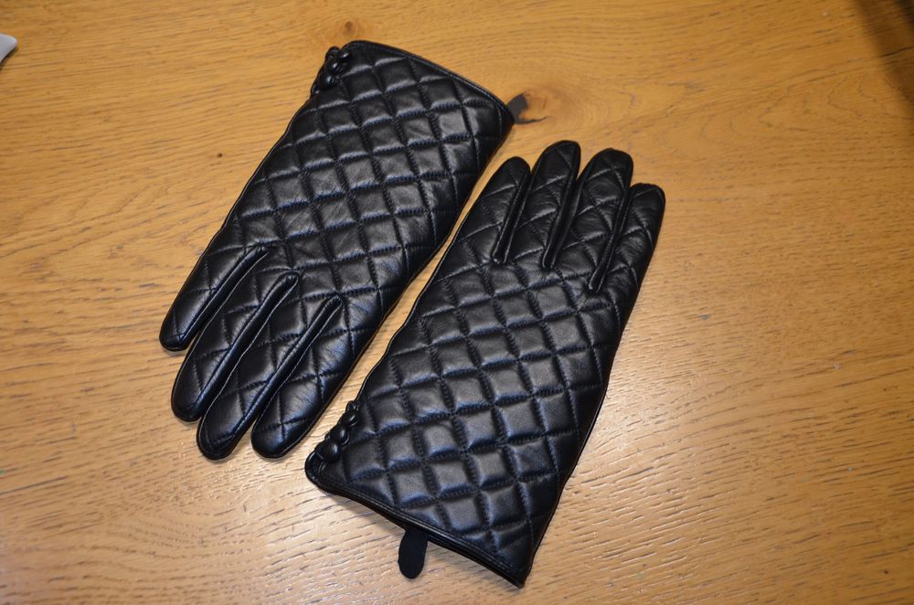Dennis basso skórzane rękawiczki czarne  r. XL