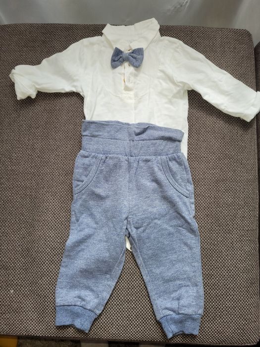 eleganckie ubranko do chrztu rozm.68