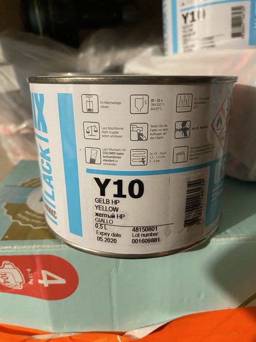 Фарба лак. Пігмент  color mix