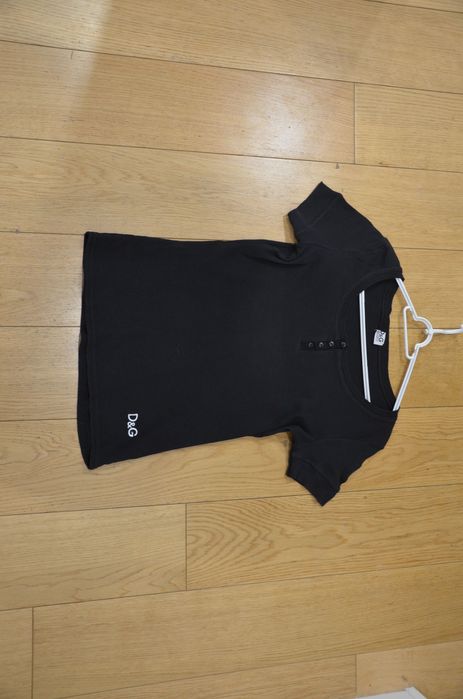 D&G Dolce Gabbana t-shirt czarny  r. 44 /xl
