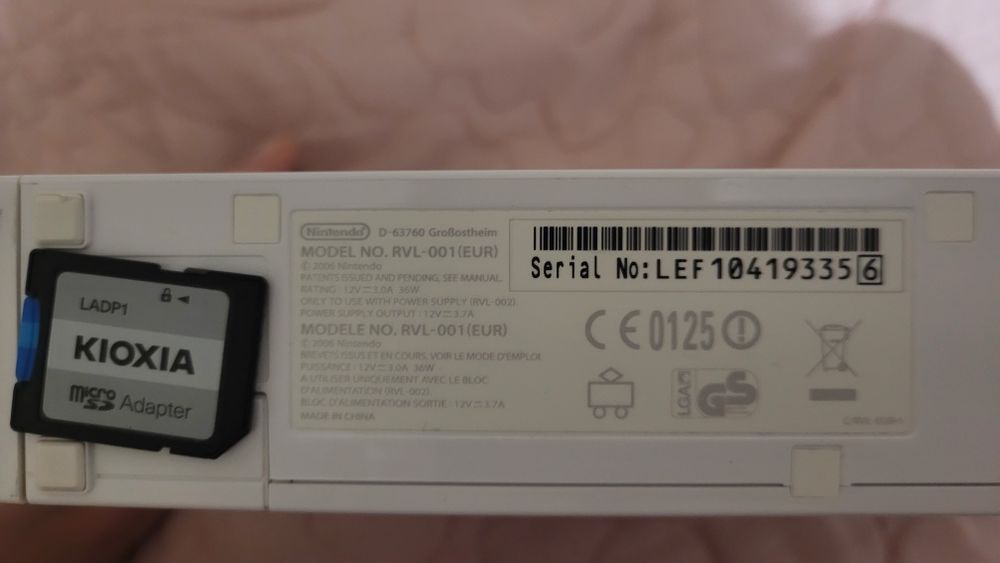 Nintendo Wii RVL-001(EUR)