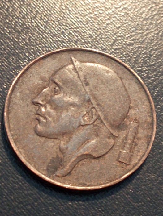 50 centimes belga "BELGIË"	Belgica	1952	 - Bronze - Bela