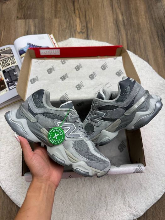 АКЦІЯ! New Balance 9060 Grey 36 37 38 39 40 41 42 43 44 45 нюбіки