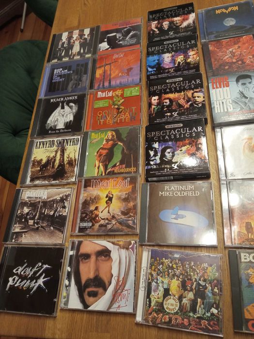 Płyty CD rock, metal, heavy metal