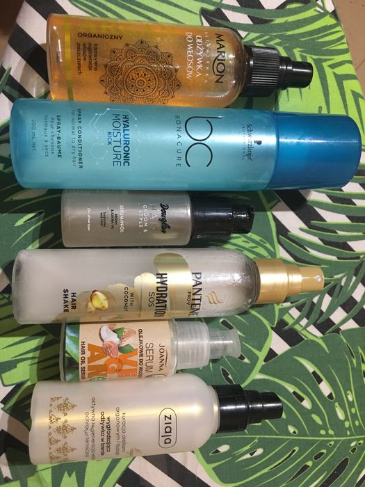 Zestaw odżywek do włosów,używane