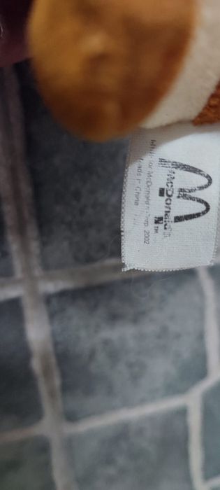 Peluche Animal Alley Darby Dog McDonalds 2002