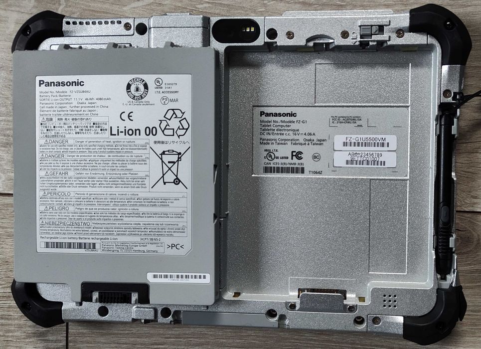 Panasonic FZ-G1 MK5 10.1" IPS FullHD Touch i5-7300u/8 GB/SSD 256 GB/7h