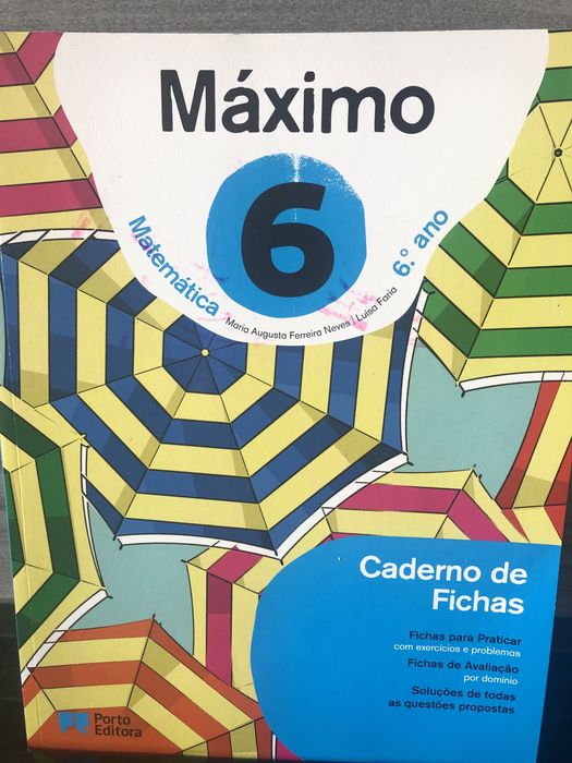 Livros de fichas do 6° ano