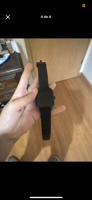 Relógio digital usado