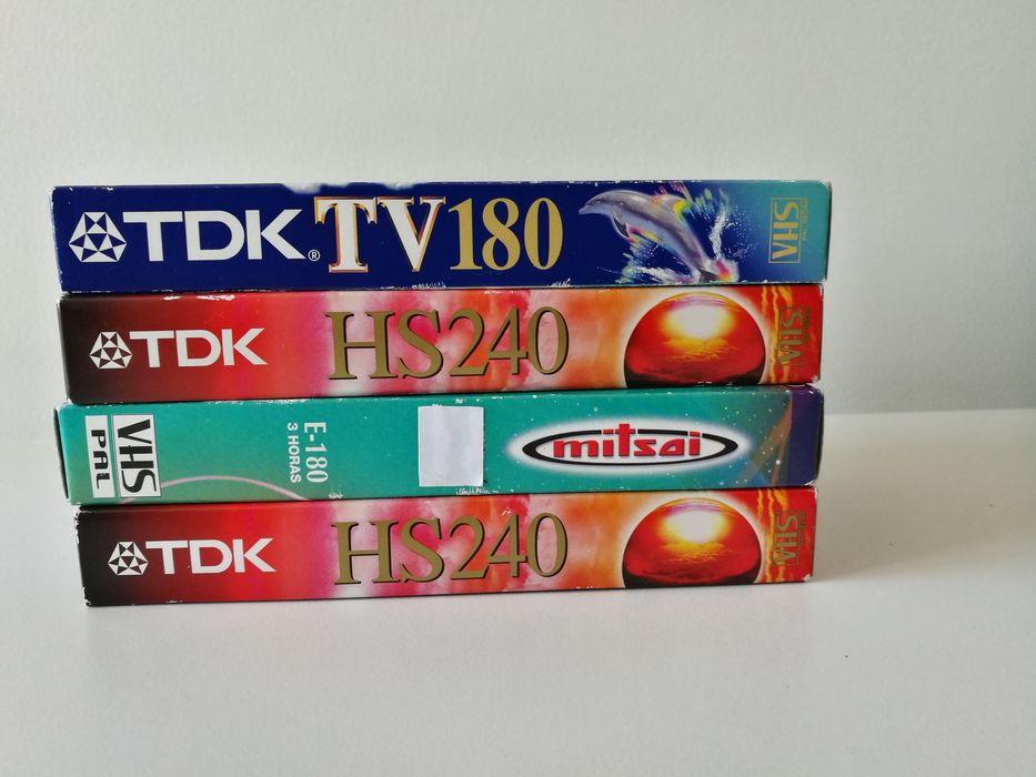 - Cassetes VHS -
