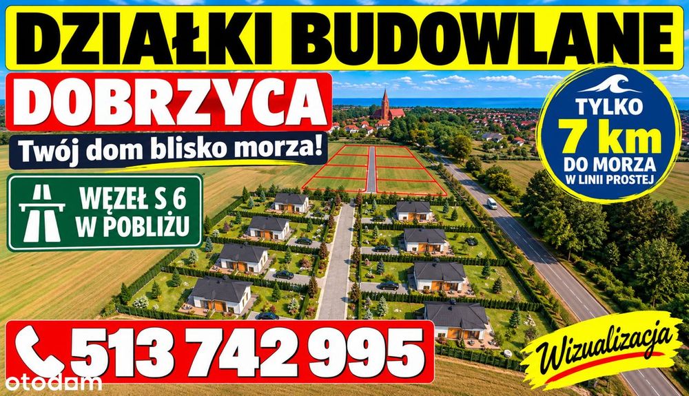 Działka budowlana Dobrzyca, bez pośredników