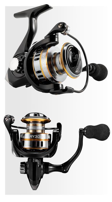 Rooblinos BK 3000 spiningowy kołowrotek wędkarski metalowa szpula