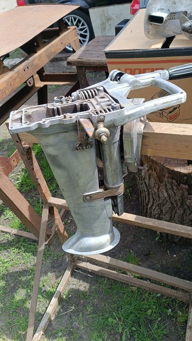Лодочный двигатель комплект новый 4т loncin+ нога редуктор ветерок 8