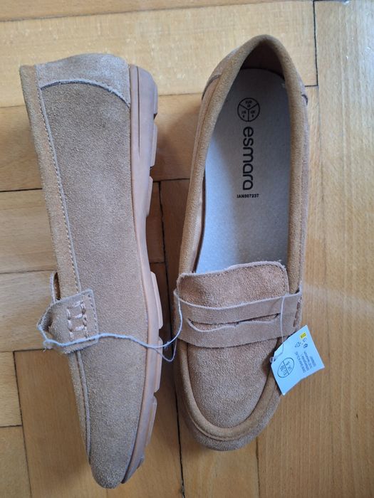 Buty damskie mokasyny 39