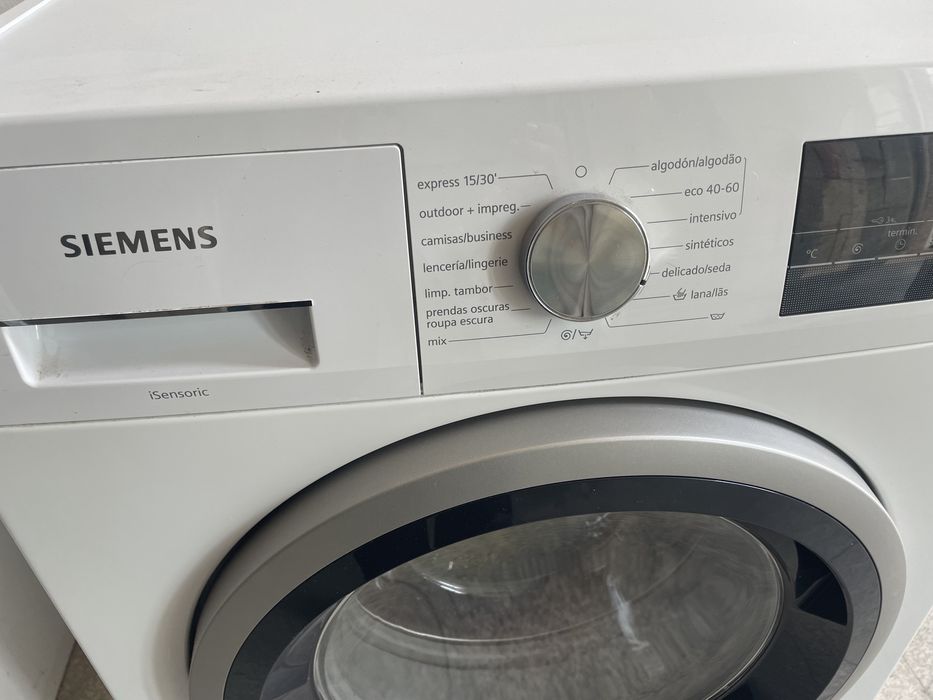 Vendo máquina da roupa Siemens