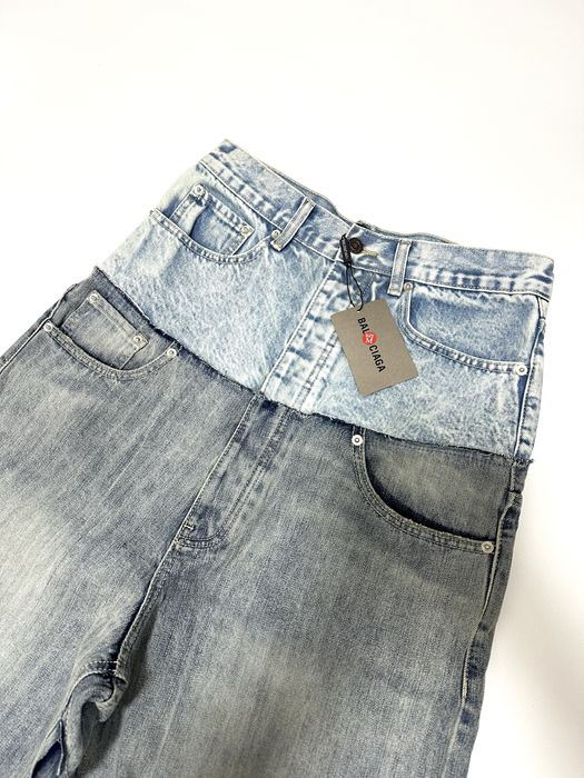 Джинси Balenciaga baggy jeans washed opium archive широкие штаны