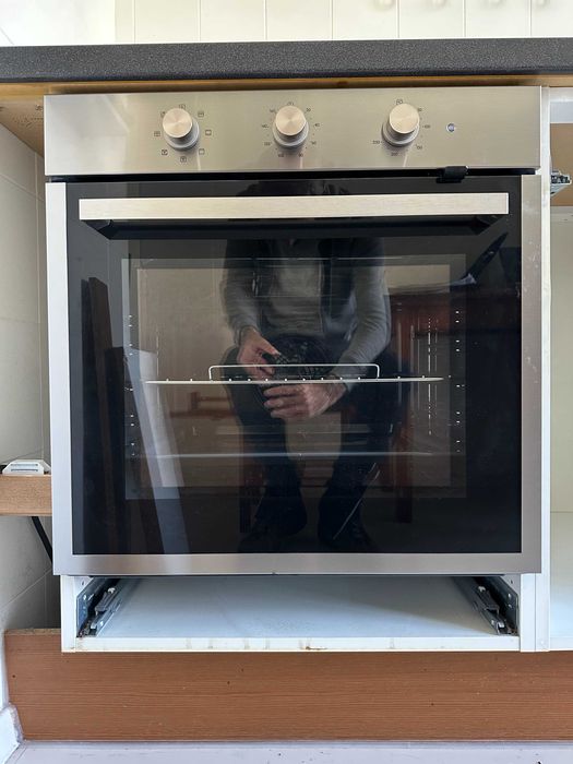 Forno ar forçado em Inox