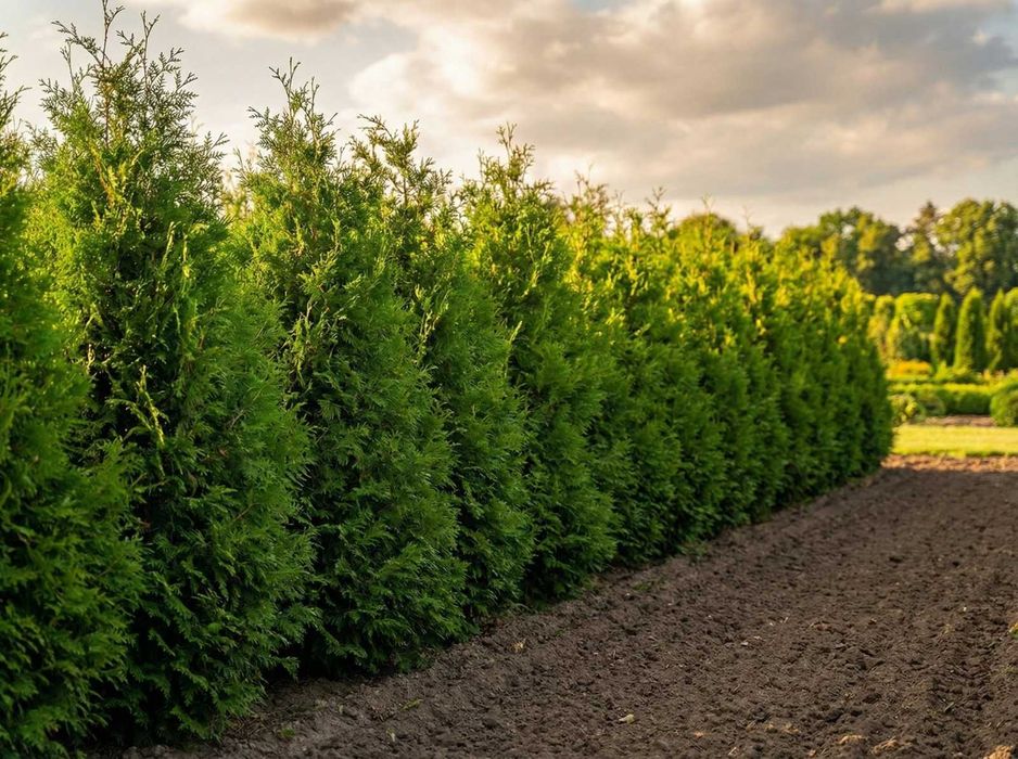 Żywopłot z tui Brabant 140–160 cm | Dostawa i Sadzenie | Suwałki