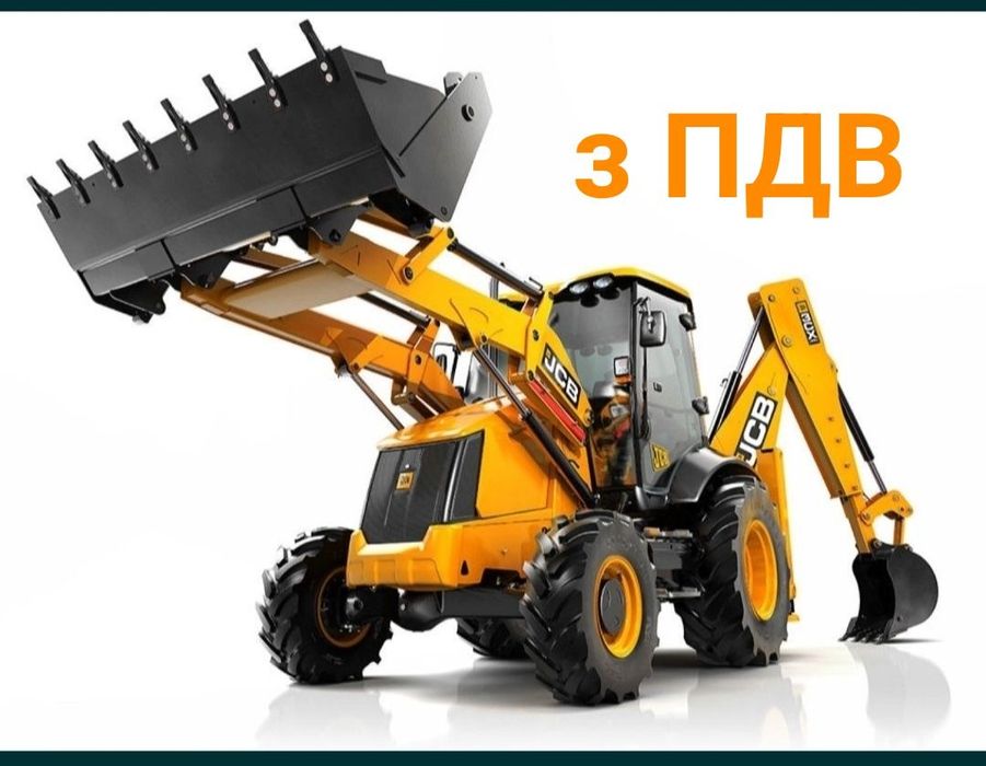 Оренда екскаватора-навантажувача JCB 3CX та Камаза ПДВ