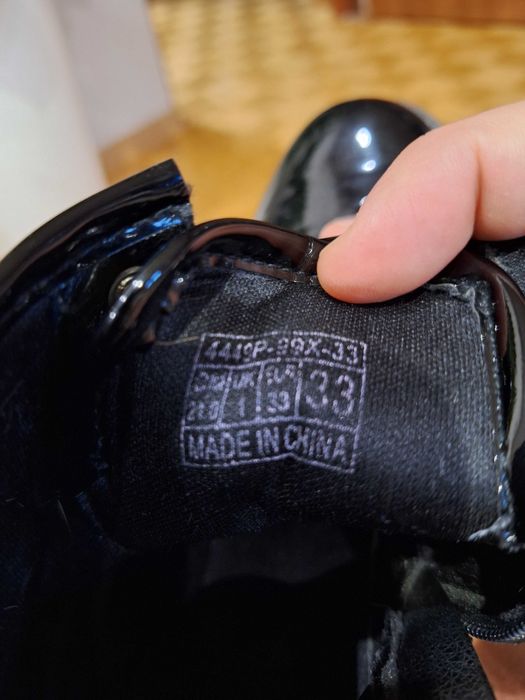 Buty Reserved glany trzewiki Let's Grow, r.33