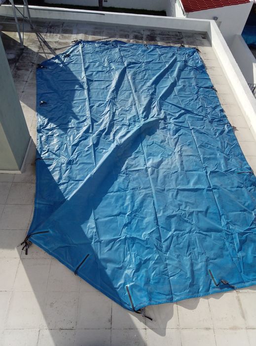 Capa de piscina de proteção a crianças