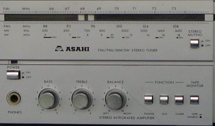 ASAHI RD 830 магнітола