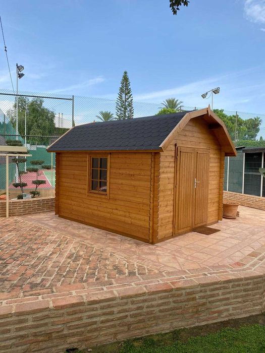 casa de madeira de Jardim - 10,4m2 - Modelo COLORADO
