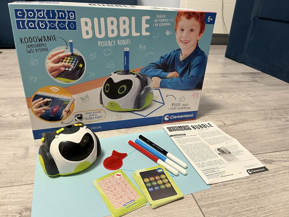Robot Rysujący Bubble Kodowanie Clementoni 6+