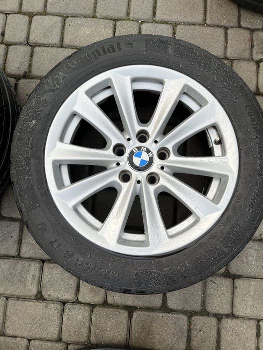 Alufelgi 5x120 17 cali BMW F10 F11 E90 opony lato 225/55/17