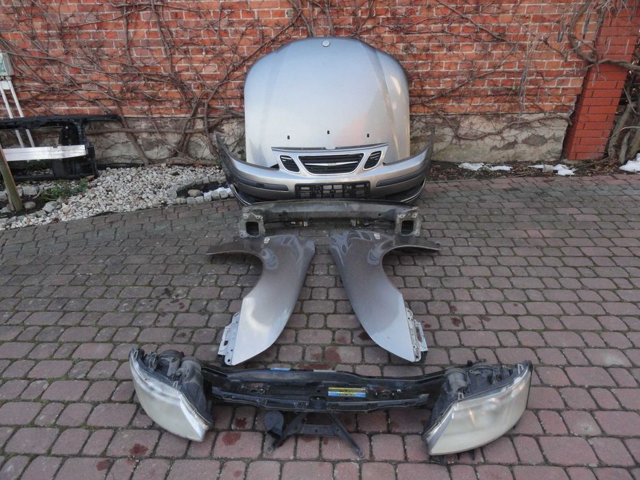 Saab 9-3 93 Zderzak przód 02-07