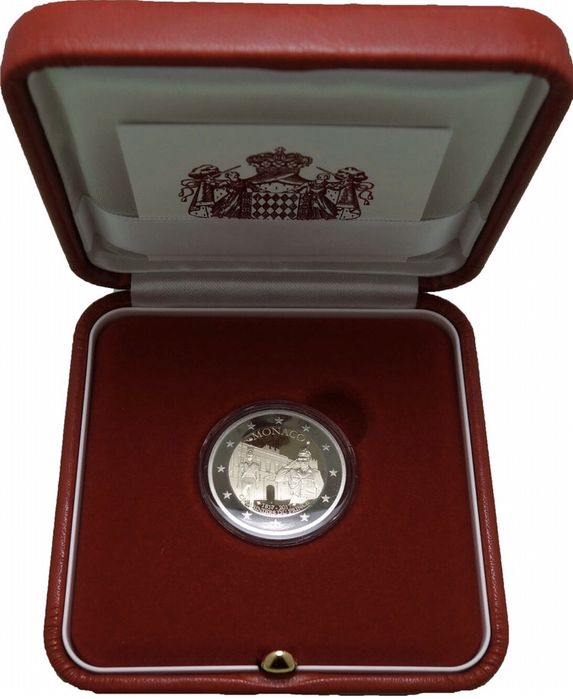 Moedas Mónaco Proof 2010 a 2021