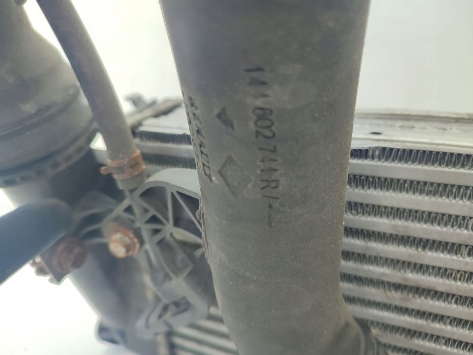 intercooler chłodnica powietrza przewód renault megane iv 1.6 dci orygi