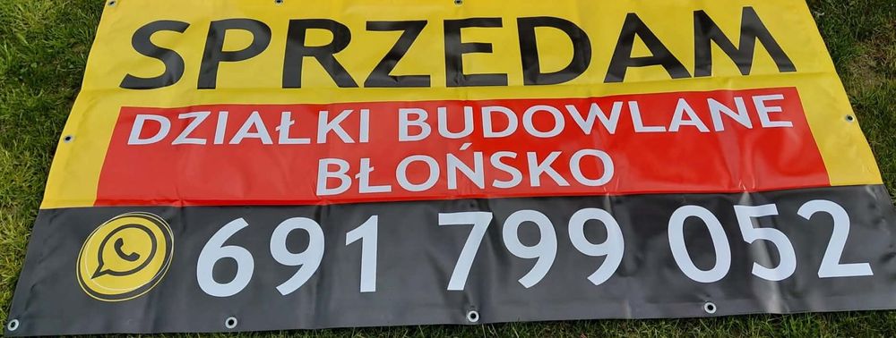 Działka budowlana.