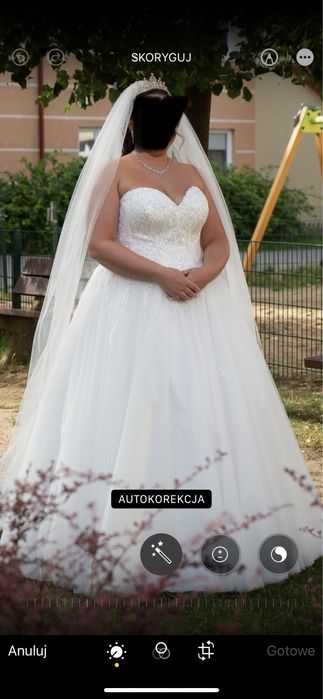 Suknia ślubna  błyszcząca Princess