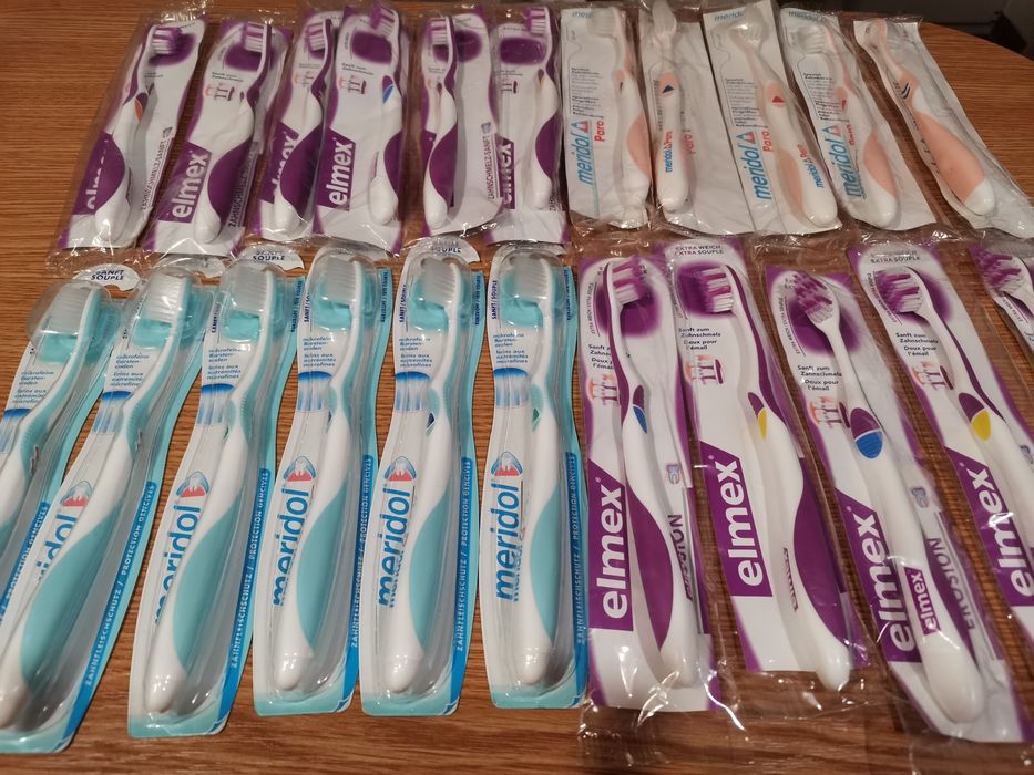 Зубна паста Elmex, зубні щітки, Meridol, elmex