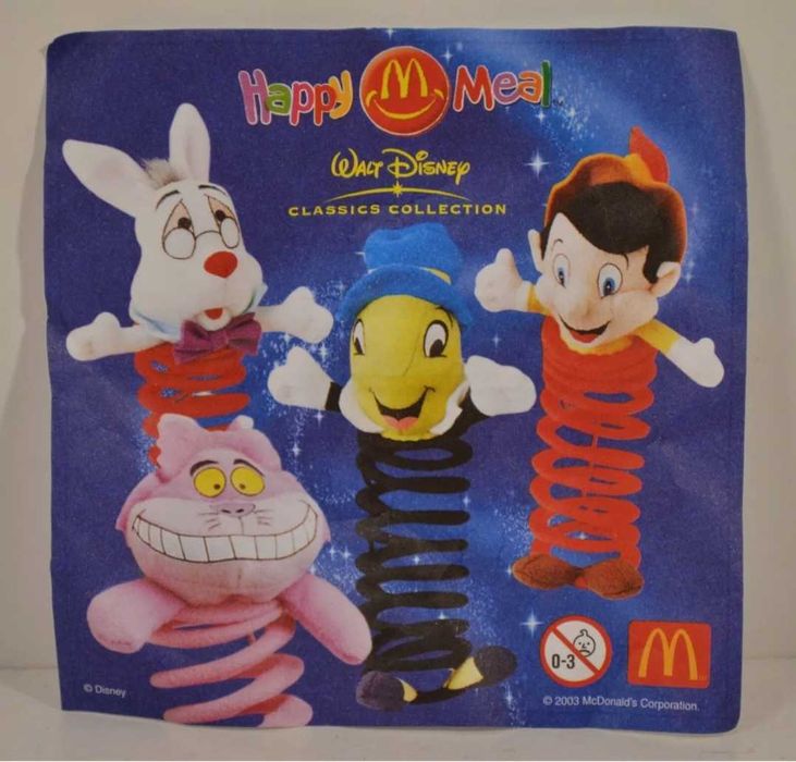 "Alicja w krainie czarów" McDonald's 2003