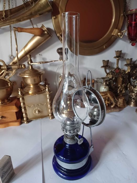 Lampa naftowa PRL. Kolekcja.