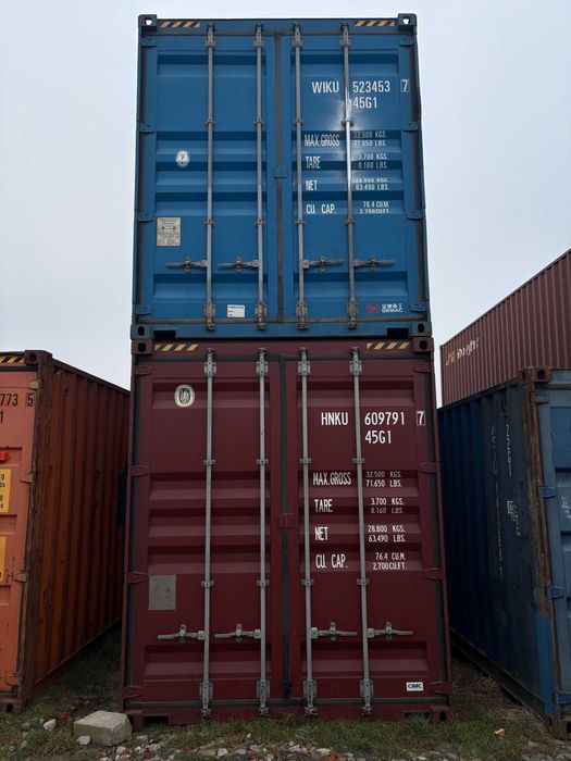 Kontener morski używany 40 HC 2021r. garaż SUPER CENA w Poznań