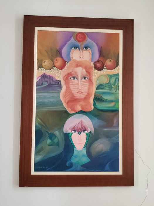 Tela Óleo Maria Arceu 1994