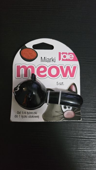 Nowe miarki kuchenne kot