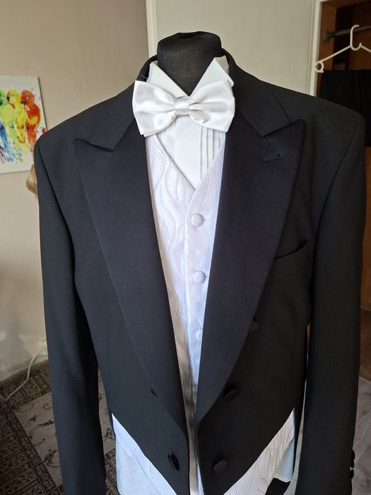Frak męski  L (52)plus dodatki