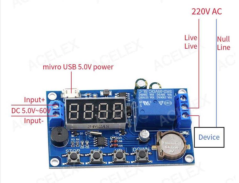 Таймер реального времени реле: 225 грн. - Електрика Чернівці на Olx