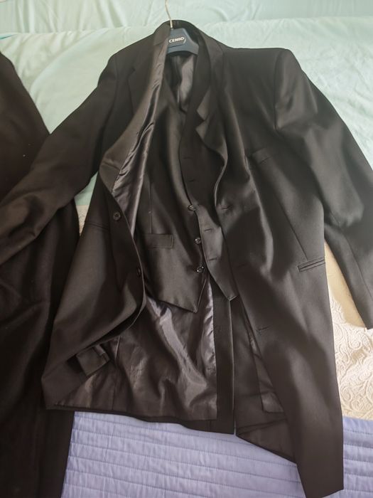Traje Académico Masculino Tam 46 A Loja Académica + Capa e Colete